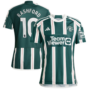 adidas  Manchester United Rashford #10 Jersey (Away 23/24)