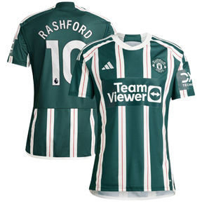 adidas Youth  Manchester United Rashford #10 Jersey (Away 23/24)