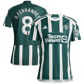 adidas  Manchester United Fernandes #8 Jersey (Away 23/24)