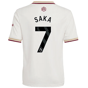 adidas  Arsenal Saka #7 Soccer Jersey (Alt 25/26)