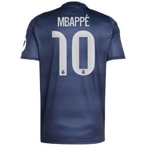 adidas  Real Madrid Mbappe #10  Soccer Jersey (Away 25/26)