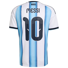 adidas Youth  Argentina Lionel Messi #10 Soccer Jersey (Home 26/27)