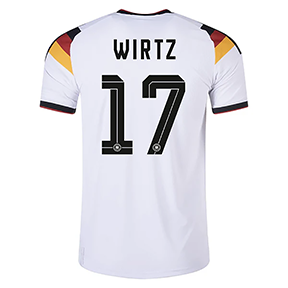 adidas  Germany Wirtz #17 Soccer Jersey (Home 26/27)