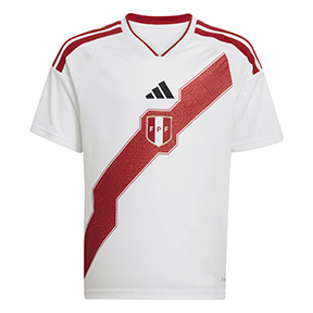 adidas Youth  Peru Soccer Jersey (Home 26/27)