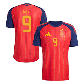 adidas  Spain Gavi #9 Soccer Jersey (Home 26/27)
