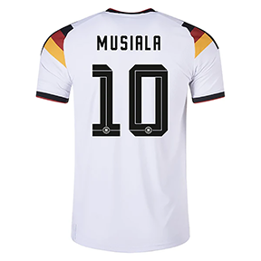 adidas  Germany Musiala #10 Soccer Jersey (Home 26/27)