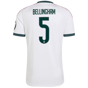 adidas Youth  Real Madrid Bellingham #5 Soccer Jersey (Home 26/27)