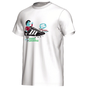 adidas Copa Mundial Soccer Tee (White)