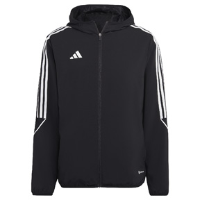 adidas  Tiro 23 League Soccer Windbreaker Hoody (Black/White)