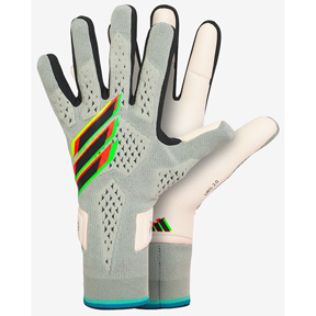 adidas  X  GL Pro Soccer Goalkeeper Glove (Silver/Carbon/Technicolor)