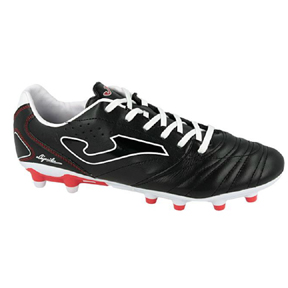 Joma Aguila Gol FG Soccer Shoes (Black/White/Red)