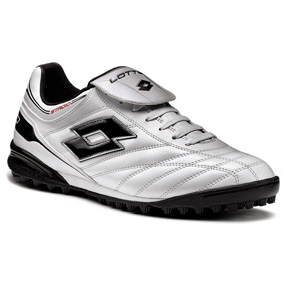 plotseling brandstof overschot Lotto Stadio Suprema Turf Soccer Shoes (White/Black) @ SoccerEvolution