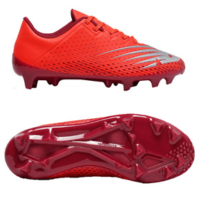 New Balance Youth Furon v6 Dispatch FG Wide Soccer Shoes (Crimson)