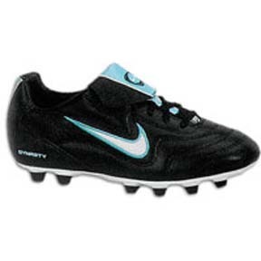 Nike Womens Volant FG-E Soccer Shoes (Black/White)