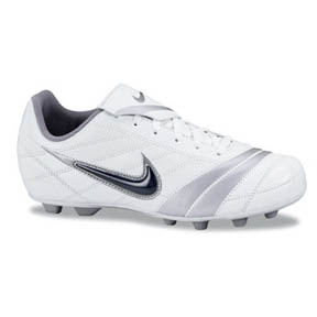 Nike Youth Premier FGR Interchangeable Soccer Shoes (White)