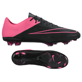 nike mercurial black and pink