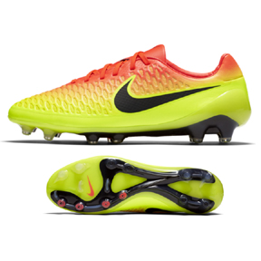 Nike Magista Opus FG Soccer Shoes (Total Crimson/Citrus) @ SoccerEvolution
