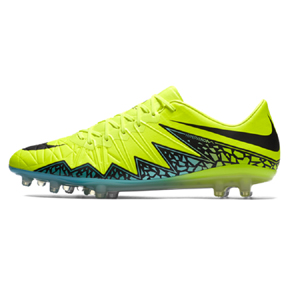 Nike HyperVenom Phinish II FG Soccer Shoes (Volt/Turquoise ...