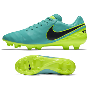 Nike Tiempo Legacy II FG Soccer Shoes (Clear Jade/Volt) @ SoccerEvolution