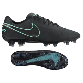 Nike Tiempo Legend VI FG Shoes (Black/Hyper Turquoise) SoccerEvolution
