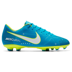 Nike Youth Neymar Mercurial Vapor XI FG Soccer Shoes (Blue Orbit ...