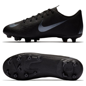 Nike Youth Mercurial Vapor XII Academy MG Shoes (Black)