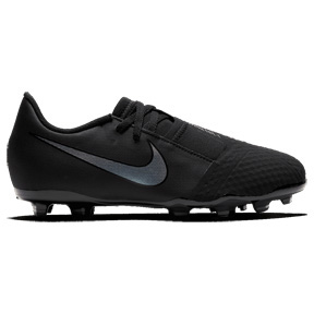 Nike Youth Phantom Venom Academy FG Soccer Shoes (Black/Black)