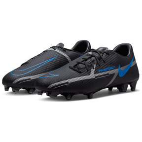 Nike Phantom  GT2  Academy FG Soccer Shoes (Black/Grey/Blue)