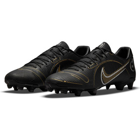 Nike Mercurial  Vapor 14  Academy FG/MG Soccer Shoes (Black/Gold)