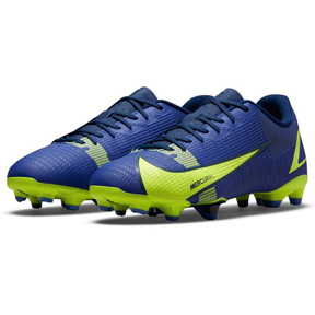 Nike Youth  Mercurial  Vapor 14 Academy FG/MG Shoes (Lapis/Volt)