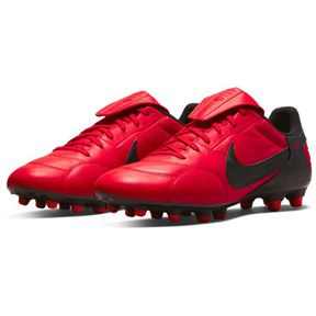 Nike Premier FG Soccer (University Red/Black) @