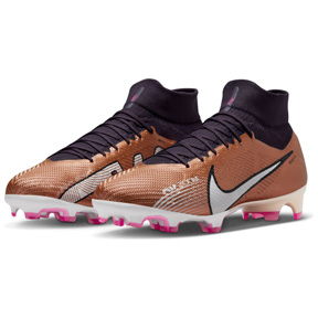 Nike   Zoom  Mercurial Superfly 9 Pro FG Shoes (Metallic Copper/Black)