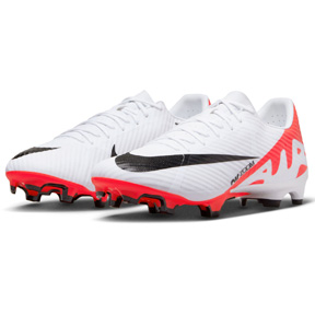 Nike  Zoom Mercurial Vapor 15 Academy FG Shoes (White/Crimson)