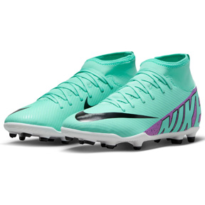 Nike Youth   Mercurial Superfly 9 Club FG Shoes (Turquoise)