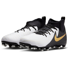 Nike Youth  Phantom Luna 2 Academy FG Soccer Shoes (White/Black)