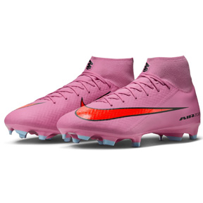 Nike    Zoom Mercurial Superfly 10 Academy FG (Flamingo/Crimson/Black)