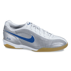 Nike Womens Air Tiempo Mystic IC Indoor Soccer Shoes (Silver)