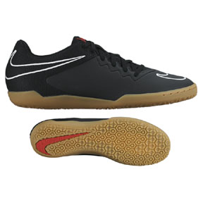Nike HyperVenomX Pro Indoor Soccer Shoes (Black/White)