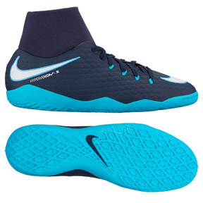 Nike HypervenomX Phelon III DF Indoor Soccer Shoes (Gamma)