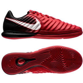 Nike TiempoX Finale Indoor Soccer Shoes (Crimson/Black) @ SoccerEvolution