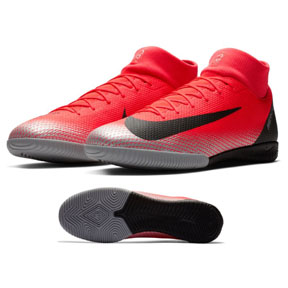 red indoor soccer shoes