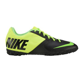 Nike FC247 Bomba II Turf Soccer Shoes (Black/Volt)