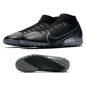 Nike Superfly 7 Academy Turf Soccer Shoes (Black/Cool Grey ...