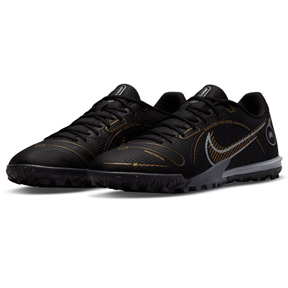 Nike  Mercurial Vapor 14 Academy Turf Soccer Shoes (Black/Gold)