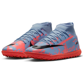 Nike Youth  CR7 Mercurial Superfly 9 Club Turf Shoes (Cobalt Bliss)