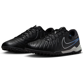 Nike  Tiempo Legend  10 Academy Turf Soccer Shoes (Black/Royal)