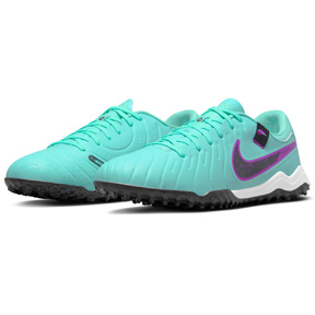 Nike  Tiempo Legend  10 Academy Turf Soccer Shoes (Turquoise)