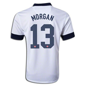 Nike Womens USA Morgan #13 Centennial Soccer Jersey (2013/14) @ SoccerEvolution.com Soccer Store