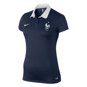 Nike Womens France Soccer Jersey (Home 14/16)