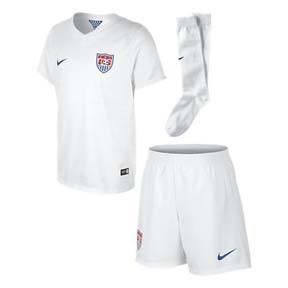 Nike Young Boy USA Soccer Jersey Mini Kit (Home 2014/16) @ SoccerEvolution